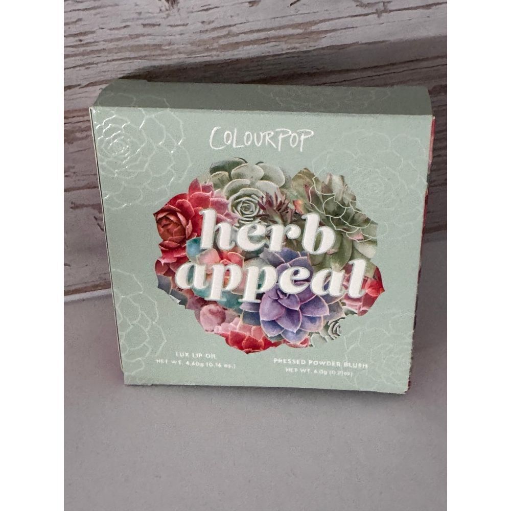 ColourPop Cosmetics - Herb Appeal - Lip and Cheek Set - New‎ in Box